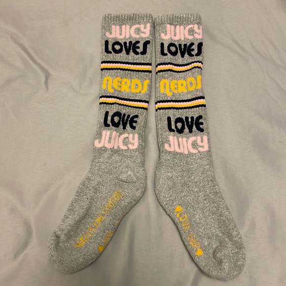 Juicy Couture Accessories - Vintage Juicy Couture thick calf socks